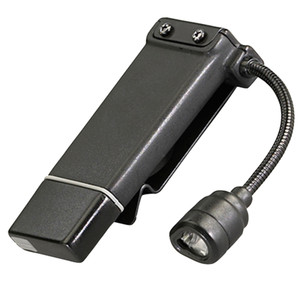 STL 61126  CLIPMATE USB CLIP-ON LIGHT REC BLACK