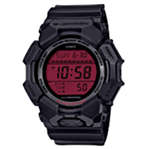 GSHOCK GD010BBR1CR   DIGITAL MOVEMENT  BLK/RED