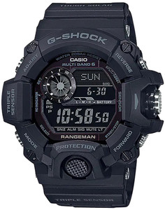 GSHOCK GW94001B    TACTICAL RANGEMAN SOLAR  BLKOUT