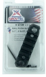 GROV GTSW231  RAIL PBB 3.1IN 5SL KEYMOD