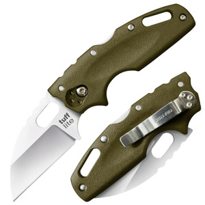 COLD  20LTG    TUFF LITE PLAIN EDGE  OD GREEN