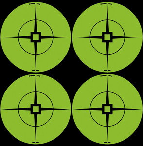 BIR 33933          TARGETSPOTS 3"GRN          40PK