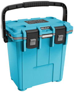 PELICAN 20Q-1-CLBLUGRY   20QT ELITE COOLER BLU/GRY