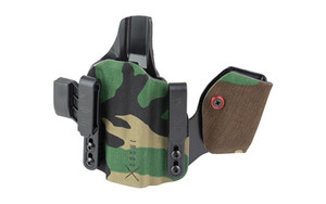 Safariland 1341348 INCOG-X IWB Holster for Glock 17/19 with Mag Caddy – MultiCam Desert, Right Hand