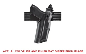Safariland 6360-283-411 6360 ALS/SLS Duty Holster for Glock 19/23 – Plain Black, Right Hand