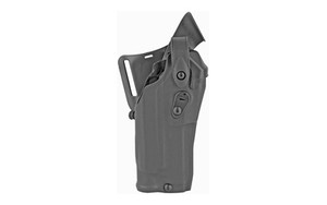 Safariland 6360RDS-6832-131 6360RDS ALS/SLS Mid-Ride Duty Holster for Glock 34/35, Black, Right Hand