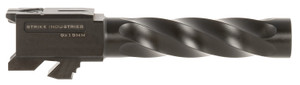 Strike Industries GBARREL19 Glock 9mm Luger Spiral Fluted Black Nitride Stainless Steel, Fits Glock 19 Gen3-5