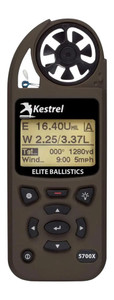 Kestrel 0857XALFDEM 5700X Elite Wthr Metr W/appld Bal