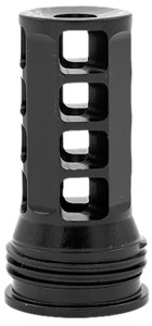 Huxwrx 3486 Muzzle Brake-QD 5.56 Fits 1/2"x28 Steel Black
