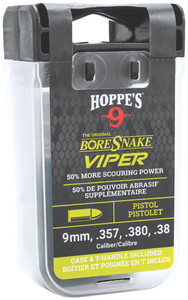 Hoppe's 24002VD BoreSnake Viper 9mm/38/357/380 Pistol