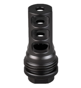 SilencerCo AC1276 ASR Muzzle Brake Black Nitride 9/16x24 RH Threads 30 Cal