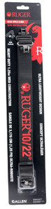 Ruger 27838 10/22 Black/Red Webbing 22-40" OAL Adjustable Rifle