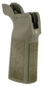 B5 Systems PGR1134 Type 23 P-Grip OD Green Polymer, Aggressive Textured, Fits AR-Platform