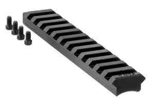 Ruger 90673 Picatinny Rail Ruger Precision Rimfire Aluminum Fits Ruger Precision 0 MOA