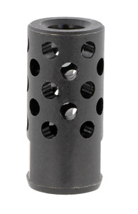 Ruger 90699 Radial Ported Muzzle Brake Black Oxide Steel 1/2"x28 Threads 1.75" OAL .8" Diameter, 35 Cal
