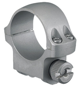 Ruger 90289 3KHM Scope Ring Silver 1" Low