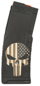 Black Rain MAG30PUNISHW/FLAG BRO Punisher Flag Magazine, 30-Round