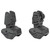 FAB DEF POLY FLIP-UP SIGHT SET BLK