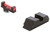 AMER GFT113  TARGET FIBER ROD GLK 1-39  BLK/RD/BLK