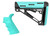 HOG 13456   AR15 KIT GRIP/COLL BUTTSTOCK MIL AQUA