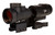 Trijicon 2200057 MRO HD 1x25 Red Dot & 3x Magnifier Combo, Full Co-Witness