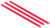 TRJ AC50008 IRON SIGHT REPLACEMENT FIBER RED 3PK