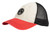 MAGPUL MAG1105-110 WASHED TRUCKER HAT  STN/BLK/RED