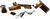 SIG 8901333 PARTS KIT P365X CONTROLS RED BRONZE