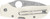 Spyderco C152GPIVD Chaparral Folding Knife – Damasteel Blade, Ivory G-10 Handle
