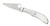 Spyderco C137P Honeybee Keychain Knife – 1.63" Blade, Stainless Steel Handle