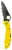 Spyderco C88SYL2 Salt 2 Folding Knife – 3" Serrated H1 Blade, Yellow FRN Handle
