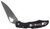Spyderco BY03PBK2 Byrd Cara Cara 2 Lightweight Folding Knife – 3.75" 8Cr13MoV Blade, Black FRN Handle