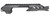 Strike Industries SMCCP320TRAIL SMC Charlie Top Rail Black Steel Compatible w/ Extended Charging Handle for P320 Slides