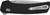 Kershaw 2047 Layup 3.40" Folding Drop Point Plain Stonewashed D2 Steel Blade, Black GFN Handle