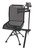 Bog-Pod 1134447 DeathGrip 360 Shooting Rest Chair, Black Aluminum, Extendable Leg Height, 400lbs. Weight Capacity