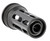 Huxwrx 1799 QD 762 Flash Hider Black with 5/8"-24 tpi Threads, 2.30" OAL & 1.20" Diameter for 30 Cal AR-Platform