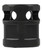 ArmaSpec ARM4521-BLK Micro Compensator Pawn Black QPQ Nitride Stainless Steel 1/2"x28 Threads