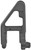 LBE Unlimited ARFSBKIT Front Sight Unlimited Base Kit for AR-15 Black