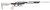 Sharps Bros SBC02 Heatseeker Rifle Chassis Stock Fits Ruger American Rifle, 6061-T6 Aluminum w/Cerakote Finish, 14" M-LOK Handguard, Compatible w/AICS Short