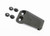 Blackhawk Stache Non Tuckable Belt Clip Black Polymer 1.75" Screw Mount