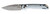 Kershaw 2051 Iridium EDC Mini 3" Folding Spear Point Plain Stonewashed D2 Steel Blade, Ice Blue Aluminum Handle