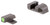 Sig Sauer Electro-Optics SOX10003 X-Ray3 Day/Night Sight Set 3 Dot Green Tritium, Fit Sig
