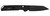 Kershaw 2038RBLK Iridium 3.45" Folding Reverse Tanto Plain Black Oxide D2 Steel Blade, Black Anodized Aluminum Handle