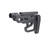 Ruger 90773 Precision Rifle Buttstock Assembly Black Steel/Aluminum/Nylon