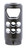 Ruger 90698 Hybrid Muzzle Brake Matte Black Steel 1/2"x28 Threads, 2.20" OAL 1" Diameter, 35 Cal