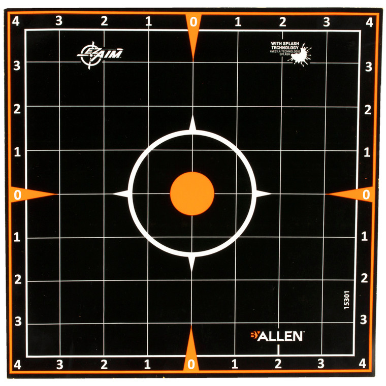 ALLEN EZ AIM 8"X8" SIGHT-IN 5PK