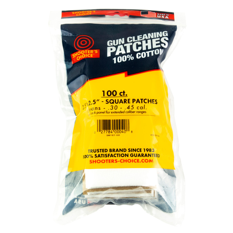 SHOOTERS CHOICE 100PK 2.5" PATCH