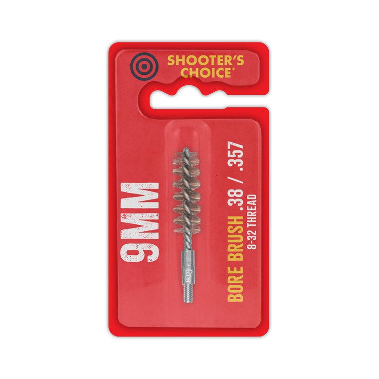 SHOOTERS CHOICE 9MM BORE BRUSH 2"