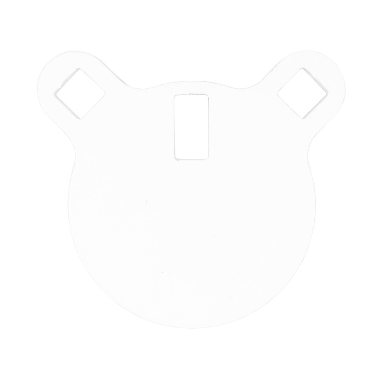 B/C 4" 3/8" STEEL TRGT ROUND PLATE