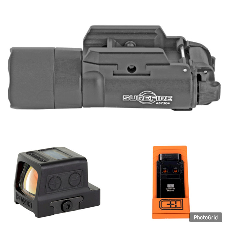 HOLOSUN 509T MRS (RED DOT) · CH PLATE · SUREFIRE X300U TURBO BUNDLE